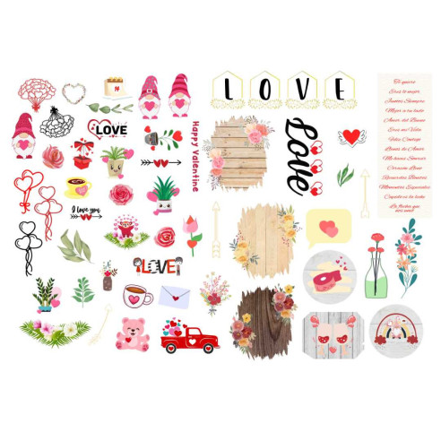 Die Cuts colección "San Valentín"