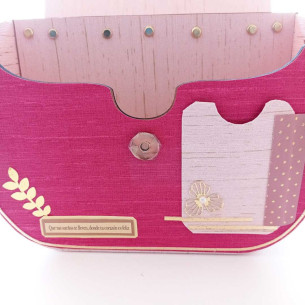 CAJA BOLSO de madera 2