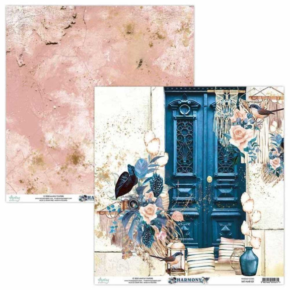 Colección papeles de scrapbooking "Harmony" 30.5 x 30.5 cm