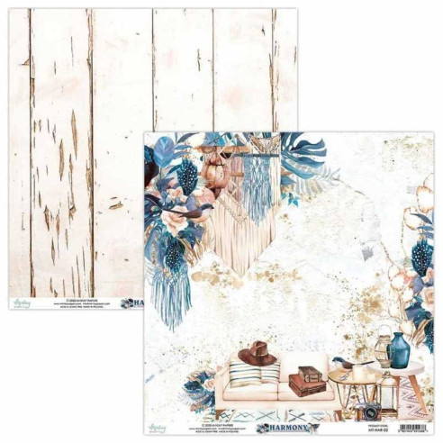Colección papeles de scrapbooking "Harmony" 30.5 x 30.5 cm