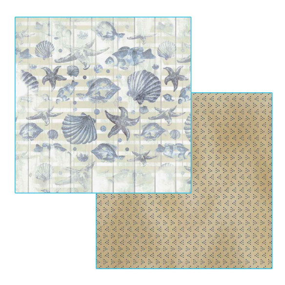 Colección SCRAPBOOKING "SENSACIONES" 21x21cm impresos a DOBLE cara