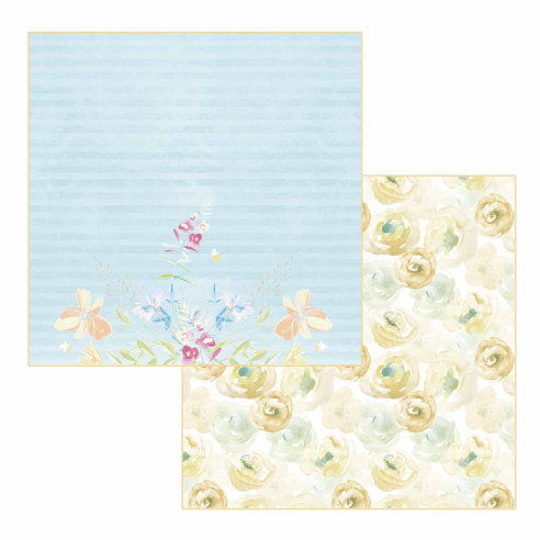 Colección papeles de scrapbooking "Nuevas ilusiones" 30.5x30.5 cm a una cara