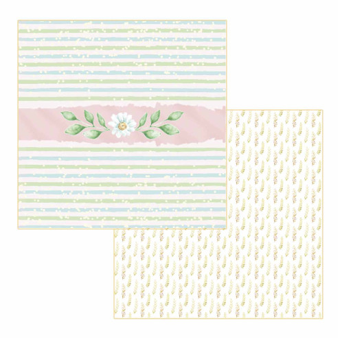 Colección papeles de scrapbooking "Nuevas ilusiones" 30.5x30.5 cm a una cara