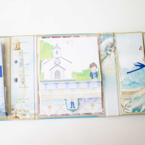 Álbum carpeta de Primera Comunión niño