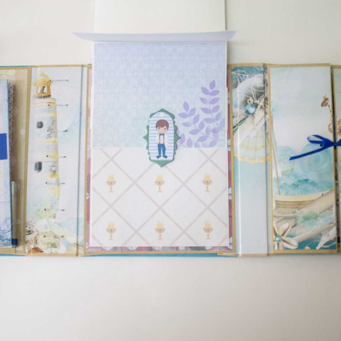 Álbum carpeta de Primera Comunión niño