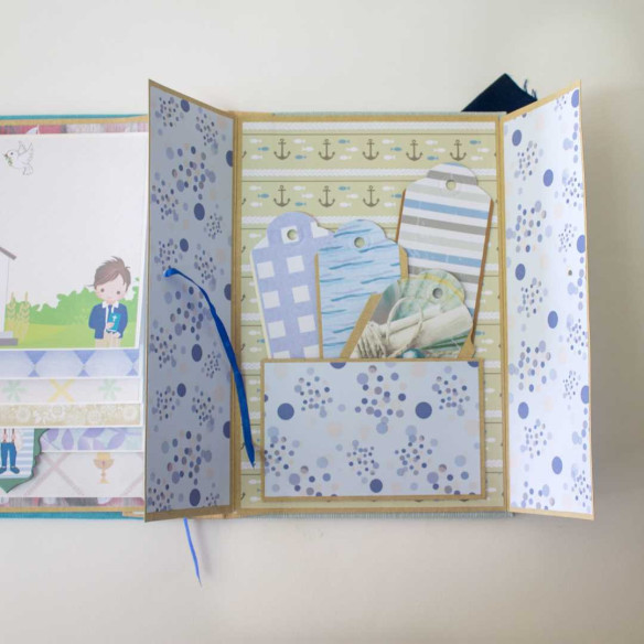 Álbum carpeta de Primera Comunión niño