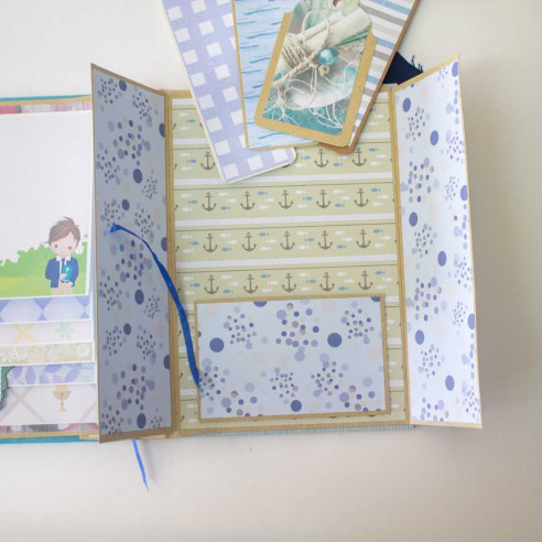 Álbum carpeta de Primera Comunión niño