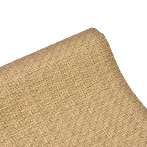 ECOPIEL - Trenzada MARRON 22x50cm