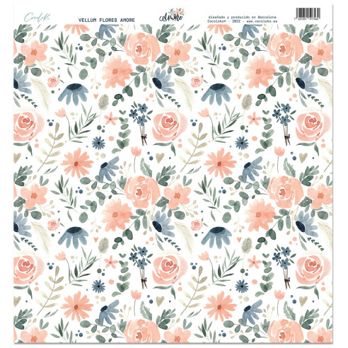 VELLUM FLORES AMORE