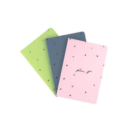 Pack 3 cuadernos Pocket Journal Lovely