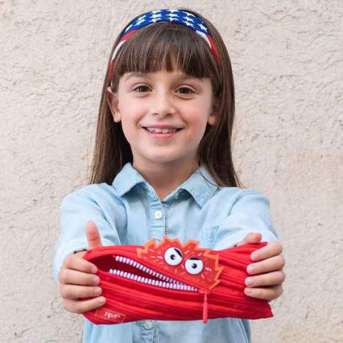 Estuche Monstar color rojo