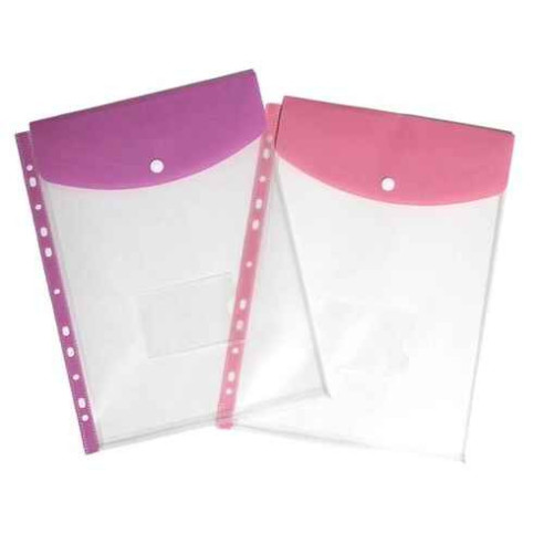 Carpeta vertical A4 color Rosa