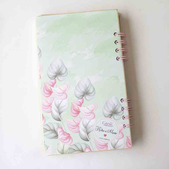 Libreta con separadores Hojas (Sharing dreams)