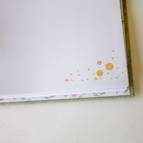 Fichero artesanal 22 x 19 cm Vintage con textura