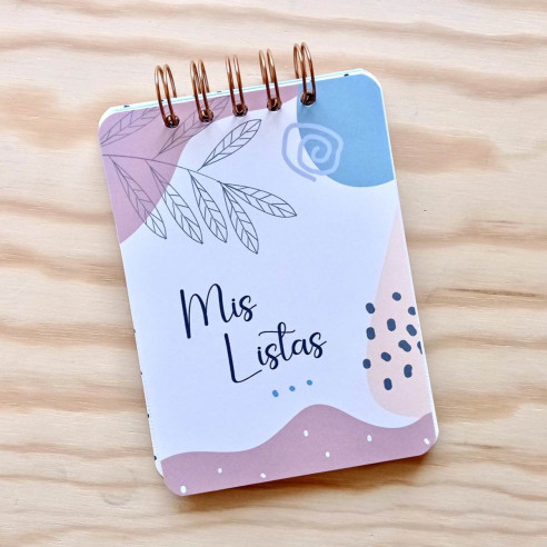 Libreta de anillas "Mis listas"