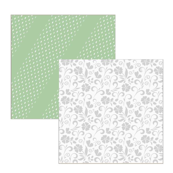 Colección papeles de scrapbooking "San Valentín" 21x21 cm doble cara