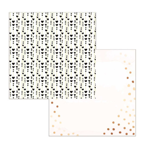 Colección papeles de scrapbooking "San Valentín" 21x21 cm doble cara