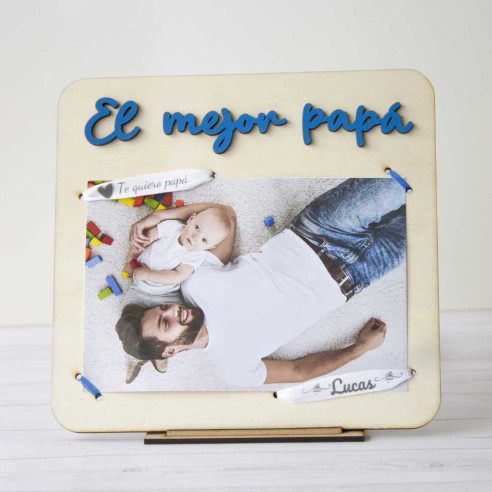 Marco de fotos 10x15 personalizado con texto