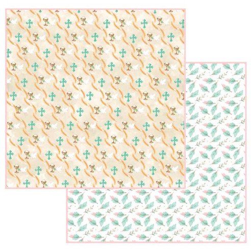 Colección de scrapbooking "La niña que hoy celebra su Primera Comunión" 30.5cm Una cara