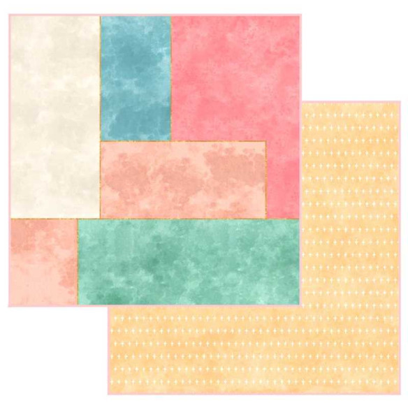 Colección de scrapbooking "La niña que hoy celebra su Primera Comunión" 30.5cm Una cara