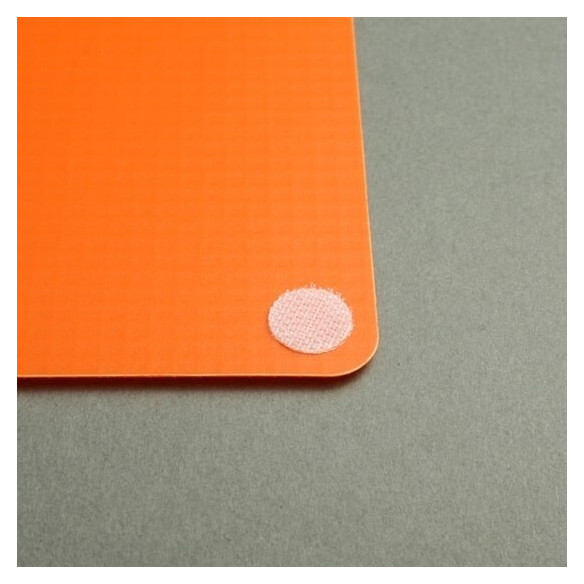 Círculos de velcro blanco 1 cm (12 unidades)