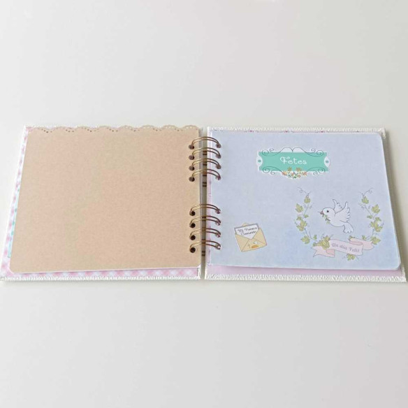 Libro de firmas y álbum de fotos Primera Comunión Niña