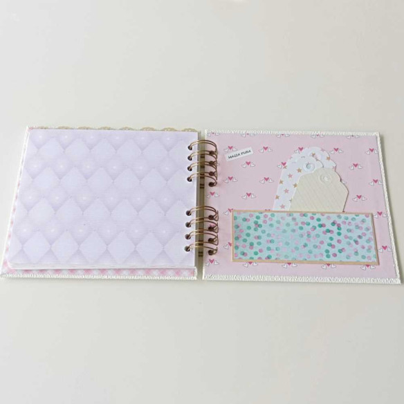 Libro de firmas y álbum de fotos Primera Comunión Niña