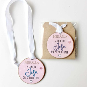 Medalla de madera a la Mejor Hermana 2