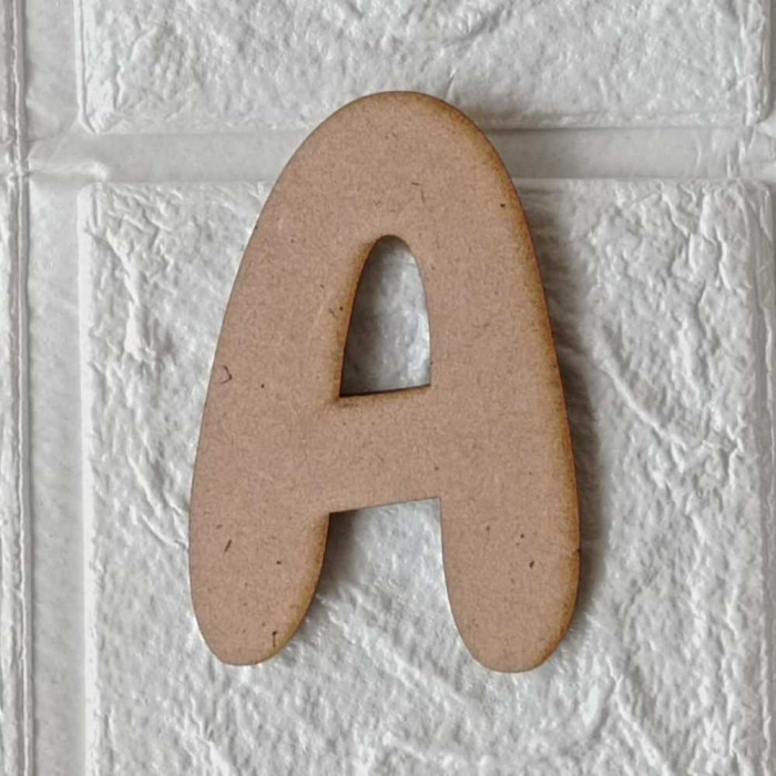 Letras de madera 6 cm para decoración