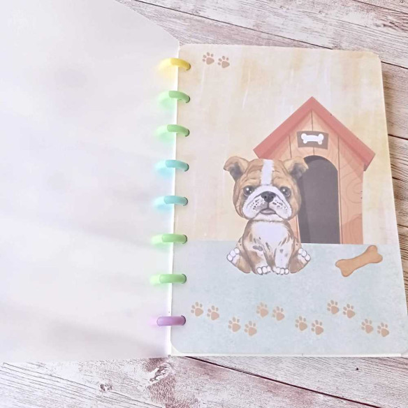 Set portadas A5 "Perrito guardián"