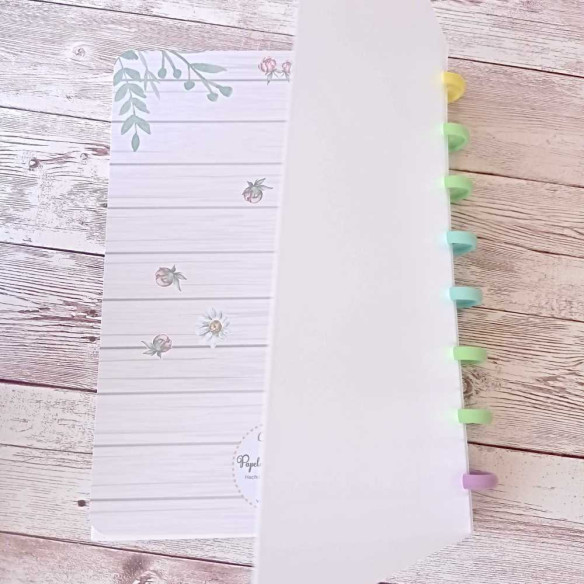 Set portadas A5 "Nuevas ilusiones. Colores acuarela"