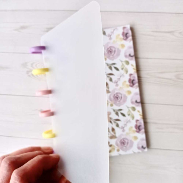 Set portadas A6 "Flores acuarela"