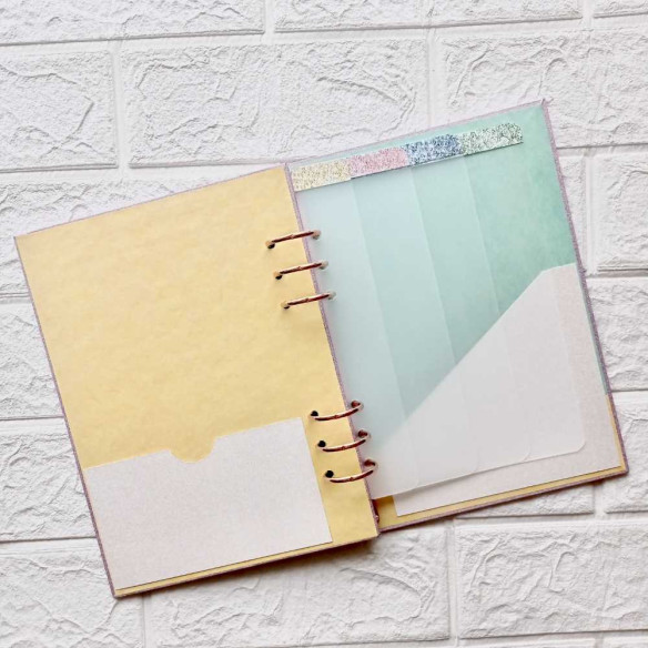 Archivador Deluxe A5 Lila