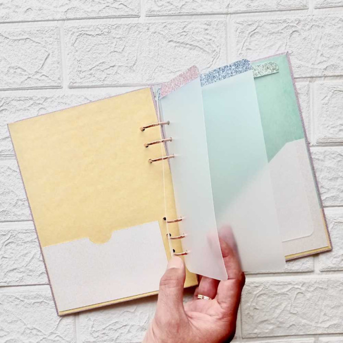 Archivador Deluxe A5 Lila