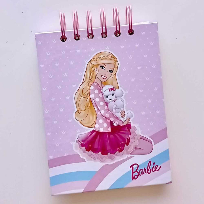 Libreta artesanal A6 "Barbie Dog"