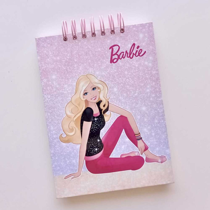 Libreta artesanal A5 "Barbie"