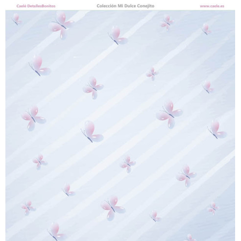 Colección papeles de scrapbooking "Mi dulce conejito" 21x21cm
