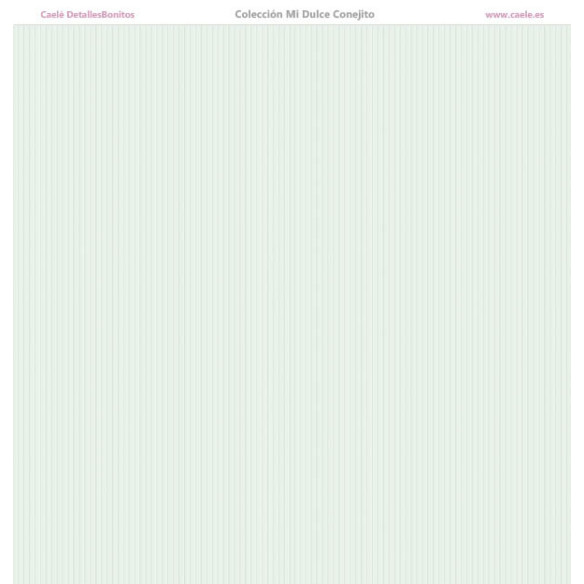 Colección papeles de scrapbooking "Mi dulce conejito" 21x21cm