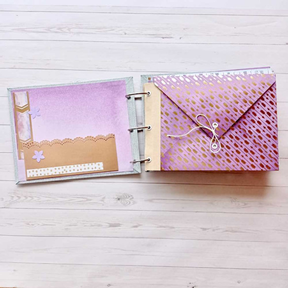 Archivador de sobres multicolor "Look on the bright side"