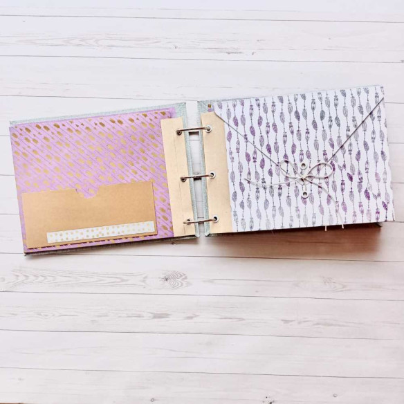 Archivador de sobres multicolor "Look on the bright side"