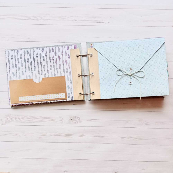 Archivador de sobres multicolor "Look on the bright side"