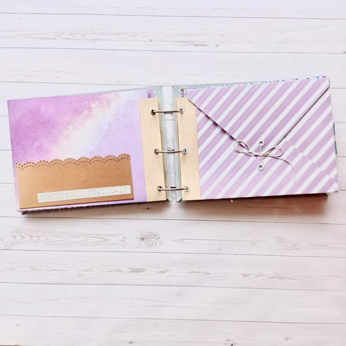 Archivador de sobres multicolor "Look on the bright side"