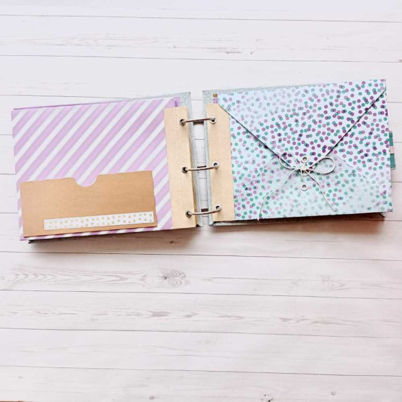 Archivador de sobres multicolor "Look on the bright side"