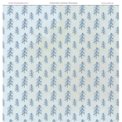 Colección papeles de scrapbooking "Lienzos nevados" 30.5 x 30.5 cm