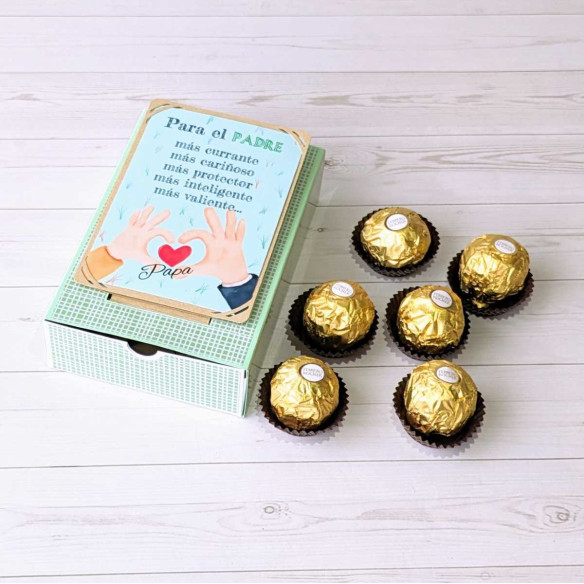 Caja Pop Up "Para el padre mas currante, cariñoso...".
