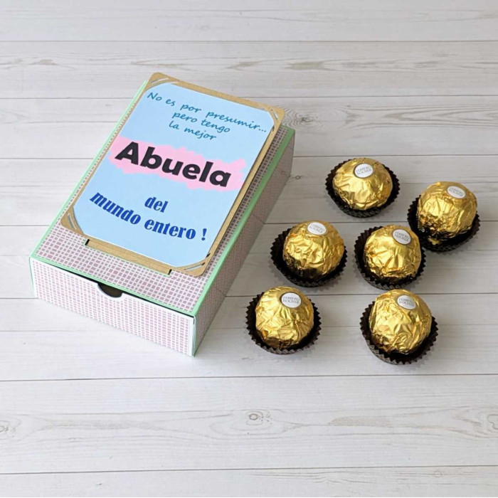 Caja Pop Up No es por presumir pero tengo la mejor abuela del mundo entero