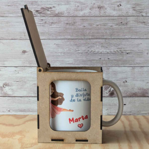 Tazas personalizadas Baila y disfruta de la vida 2