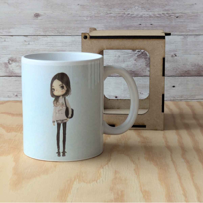 Taza Comienza el día con una sonrisa