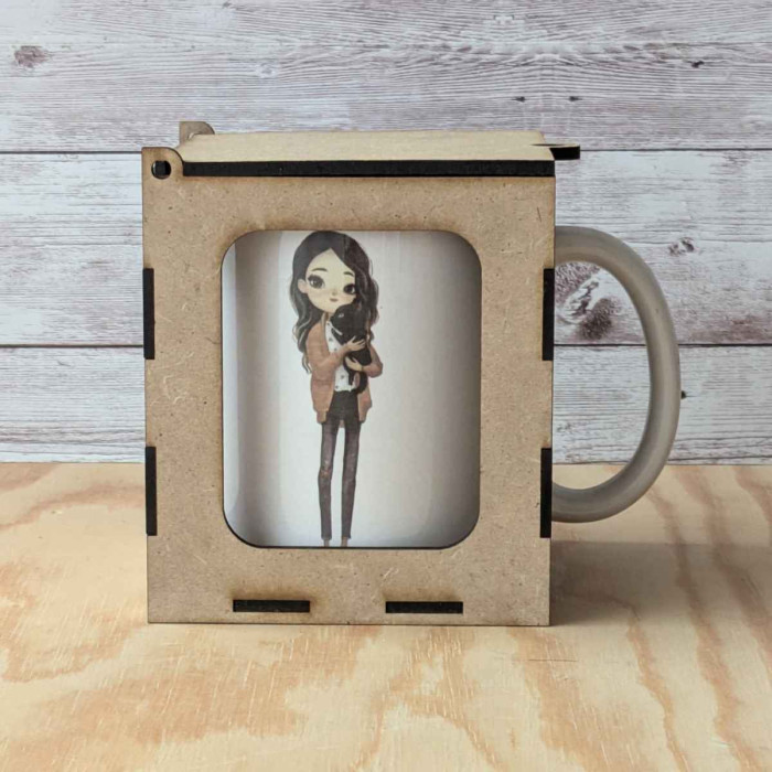 Taza Donde hay amor hay felicidad