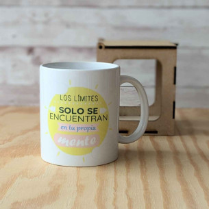 Taza Los límites solo se encuentran en tu propia mente